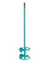 Varilla mezcladora Collomix DLX 120 mm con conexión HEXAFIX - varilla mezcladora de doble plato para compuestos de nivelación y mortero fluido